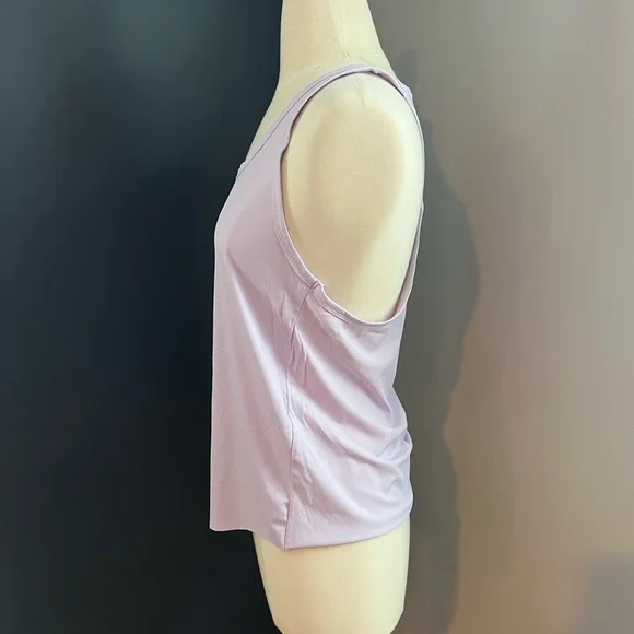 NEW OFFLINE by Aerie Soft Lavender Ribbed Racerback Tank Top Size Medium - Picture 2 of 6